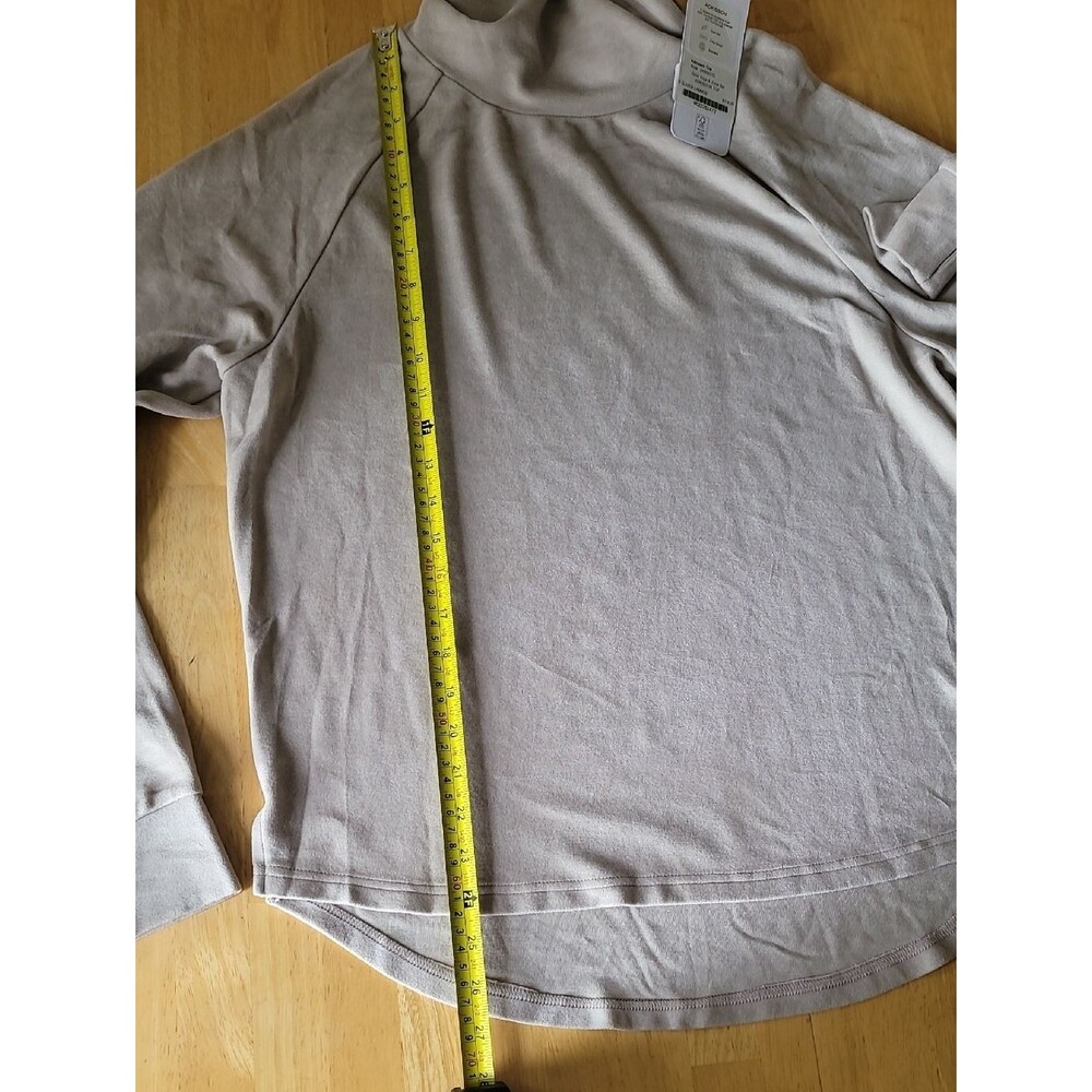Varley Adkisson Top Sweatshirt Beige Size S - Picture 9 of 13